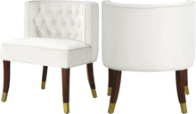 Load image into Gallery viewer, Perry Cream Velvet Dining Chair image

