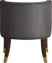 Load image into Gallery viewer, Perry Grey Velvet Dining Chair
