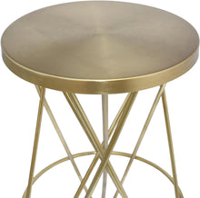 Load image into Gallery viewer, Mercury Gold Counter Stool
