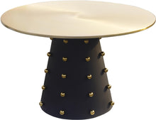 Load image into Gallery viewer, Raven Black / Gold Dining Table
