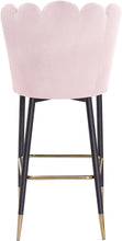 Load image into Gallery viewer, Lily Pink Velvet Stool
