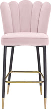 Load image into Gallery viewer, Lily Pink Velvet Stool
