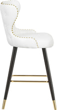 Load image into Gallery viewer, Hendrix White Faux Leather Counter/Bar Stool
