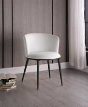 Load image into Gallery viewer, Skylar White Faux Leather Dining Chair
