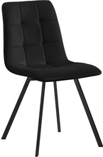 Load image into Gallery viewer, Annie Black Velvet Dining Chair
