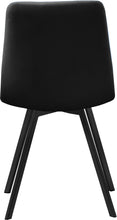 Load image into Gallery viewer, Annie Black Velvet Dining Chair
