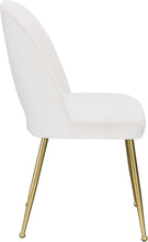 Load image into Gallery viewer, Logan Cream Velvet Dining Chair
