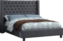 Load image into Gallery viewer, Ashton Grey Linen Queen Bed image
