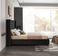 Load image into Gallery viewer, Barolo Black Velvet Full Bed
