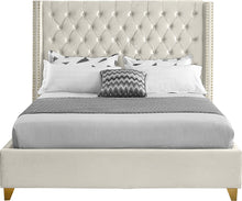 Load image into Gallery viewer, Barolo Cream Velvet Full Bed

