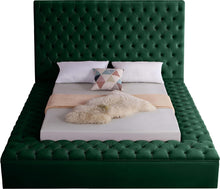 Load image into Gallery viewer, Bliss Green Velvet Full Bed (3 Boxes)
