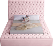 Load image into Gallery viewer, Bliss Pink Velvet Full Bed (3 Boxes)
