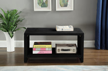 Load image into Gallery viewer, Cleo Black Velvet Night Stand

