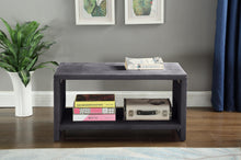 Load image into Gallery viewer, Cleo Grey Velvet Night Stand
