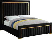 Load image into Gallery viewer, Dolce Black Velvet King Bed (3 Boxes) image
