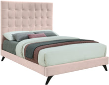 Load image into Gallery viewer, Elly Pink Velvet Full Bed image
