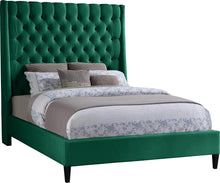 Load image into Gallery viewer, Fritz Green Velvet Full Bed image
