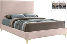 Load image into Gallery viewer, Geri Pink Velvet Full Bed image

