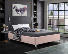 Load image into Gallery viewer, Ghost Pink Velvet Full Bed
