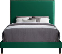 Load image into Gallery viewer, Harlie Green Velvet Full Bed
