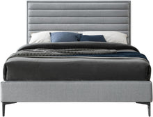 Load image into Gallery viewer, Hunter Grey Linen Full Bed
