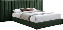 Load image into Gallery viewer, Pablo Green Velvet King Bed image
