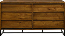 Load image into Gallery viewer, Reed Antique Coffee Dresser
