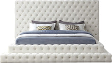 Load image into Gallery viewer, Revel Cream Velvet King Bed (3 Boxes)
