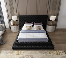 Load image into Gallery viewer, Revel Black Velvet King Bed (3 Boxes)
