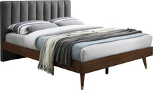 Load image into Gallery viewer, Vance Grey Linen Fabric King Bed (3 Boxes) image
