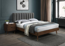 Load image into Gallery viewer, Vance Grey Linen Fabric King Bed (3 Boxes)
