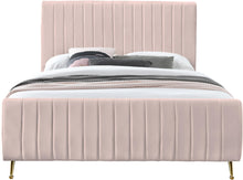 Load image into Gallery viewer, Zara Pink Velvet Full Bed (3 Boxes)
