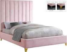 Load image into Gallery viewer, Via Pink Velvet Full Bed image
