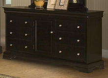 Load image into Gallery viewer, New Classic Belle Rose 6 Drawer Dresser in Black Cherry Finish
