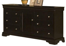 Load image into Gallery viewer, New Classic Belle Rose 6 Drawer Dresser in Black Cherry Finish image
