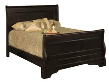 Load image into Gallery viewer, New Classic Belle Rose Queen Sleigh Bed in Black Cherry Finish image
