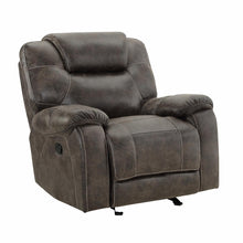 Load image into Gallery viewer, New Classic Furniture Anton Glider Recliner with Power Footrest in Chocolate
