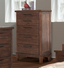 Load image into Gallery viewer, New Classic Furniture Cagney Lift Top Chest in Chestnut image
