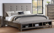 Load image into Gallery viewer, New Classic Furniture Cagney California King Bed in Vintage Gray image

