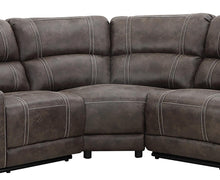 Load image into Gallery viewer, New Classic Furniture Calhoun 3pc Reclining Sectional in Walnut
