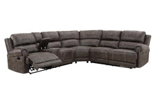 Load image into Gallery viewer, New Classic Furniture Calhoun 3pc Reclining Sectional in Walnut
