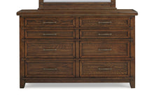 Load image into Gallery viewer, New Classic Furniture Fairfax 8 Drawer Dresser in Medium Oak
