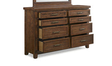 Load image into Gallery viewer, New Classic Furniture Fairfax 8 Drawer Dresser in Medium Oak
