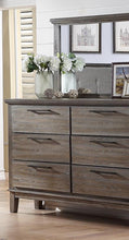 Load image into Gallery viewer, New Classic Furniture Cagney 6 Drawer Dresser in Vintage Gray image
