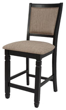 Load image into Gallery viewer, New Classic Furniture Prairie Point Counter Height Chair in Black (Set of 2) image
