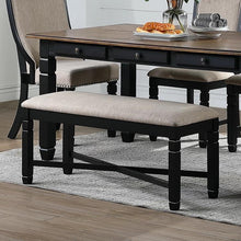 Load image into Gallery viewer, New Classic Furniture Prairie Point Dining Bench in Black image

