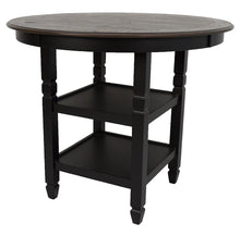 Load image into Gallery viewer, New Classic Furniture Prairie Point Round Counter Height Table in Black image

