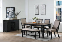 Load image into Gallery viewer, New Classic Furniture Prairie Point Upholstered Arm Chair in Black (Set of 2)
