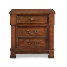 Load image into Gallery viewer, New Classic Furniture Providence 3 Drawer Nightstand in Dark Oak
