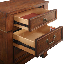 Load image into Gallery viewer, New Classic Furniture Providence 3 Drawer Nightstand in Dark Oak
